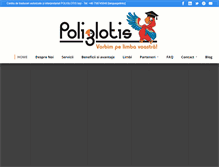 Tablet Screenshot of poliglotis.com